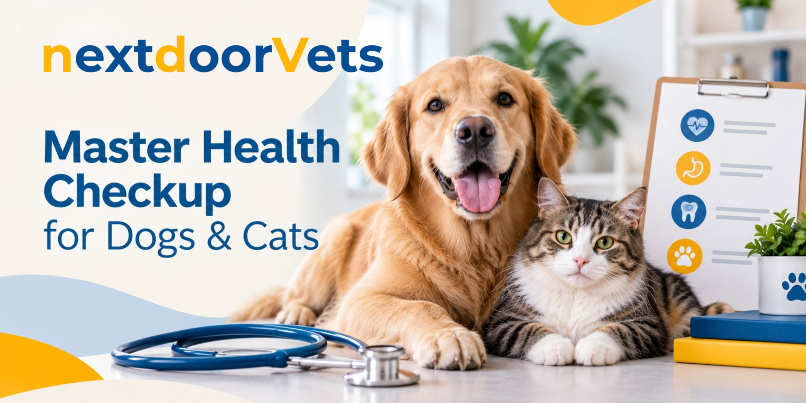 What Does a Master Health Checkup for Dogs & Cats Include?